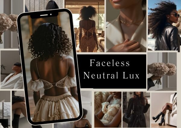 Faceless Neutral Lux- Black Women
