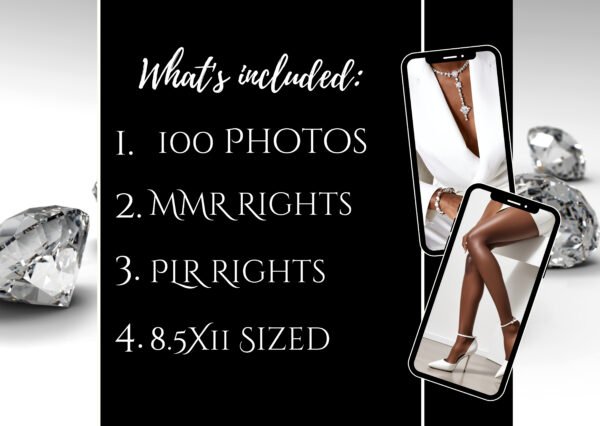 Faceless Girl Boss Photos- White - Image 2