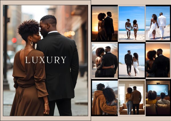 Faceless Couple Bundle- Melanin - Image 5