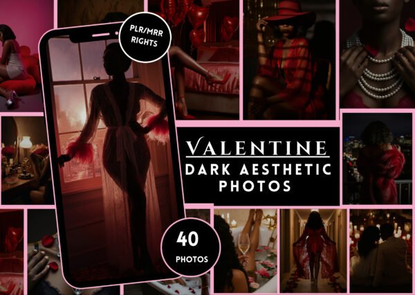 Dark Valentine Aesthetic- Black Women