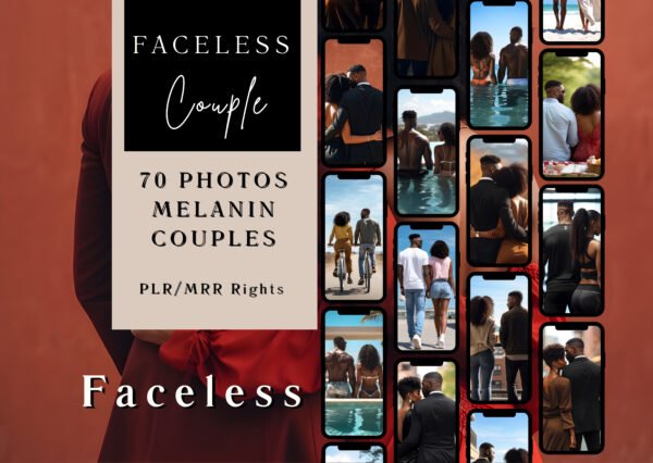 Faceless Couple Bundle- Melanin - Image 2